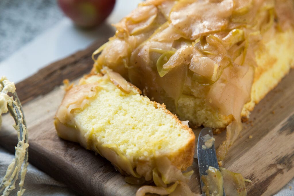 gateau pommes tatin dessert automne Cinq Fourchettes