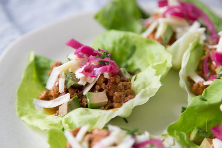 sloppy joe laitue mijoteuse Cinq Fourchettes