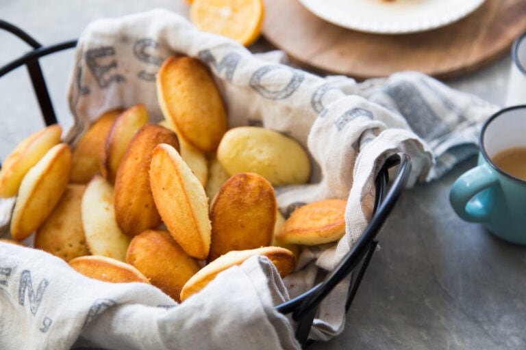 madeleine citron meyer recette dessert Cinq Fourchettes