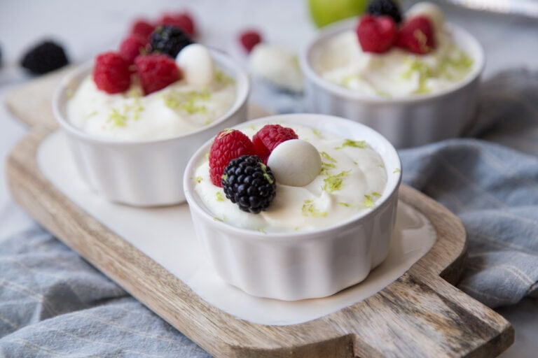 mousse au chocolat blanc Cinq Fourchettes recette