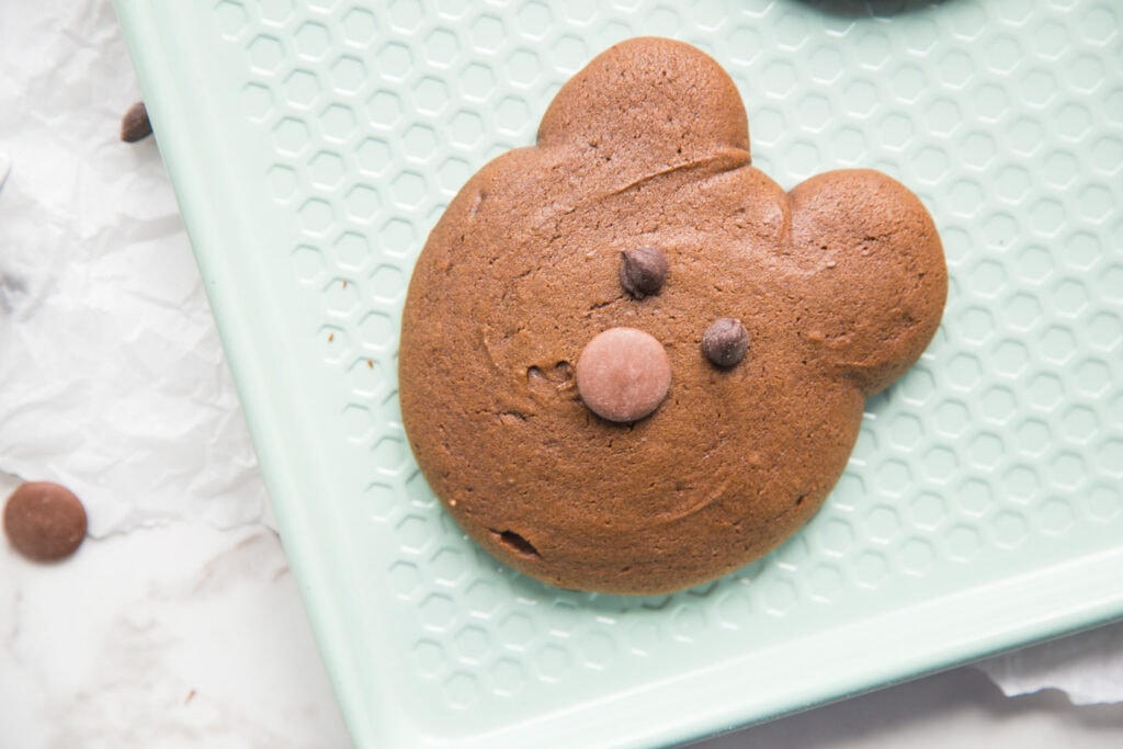 pattes d'ours face ours galette mélasse recette Cinq Fourchettes