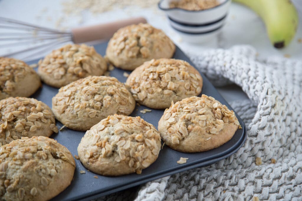 muffins bananes érable crumble recette Cinq Fourchettes