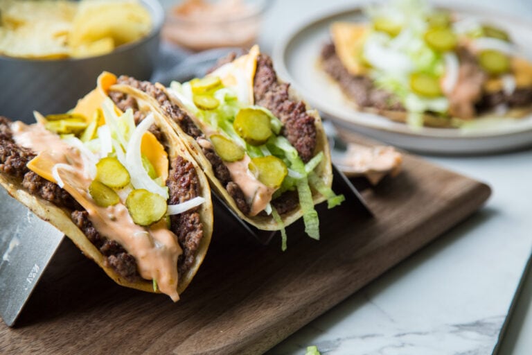 tacos big mac recette recipe trend Cinq Fourchettes