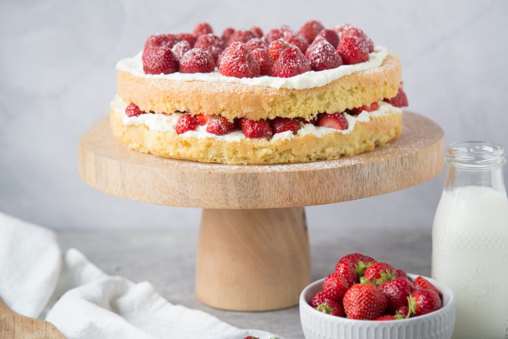 shortcake fraises strawberry recette recipe Cinq Fourchettes