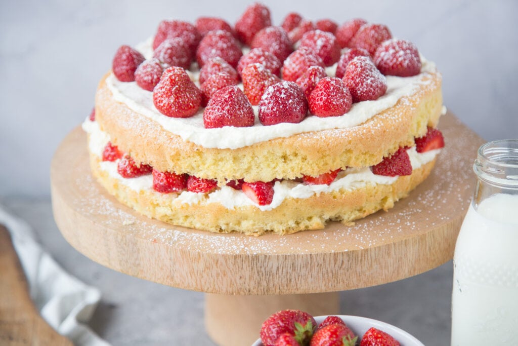 shortcake fraises strawberry recette recipe Cinq Fourchettes