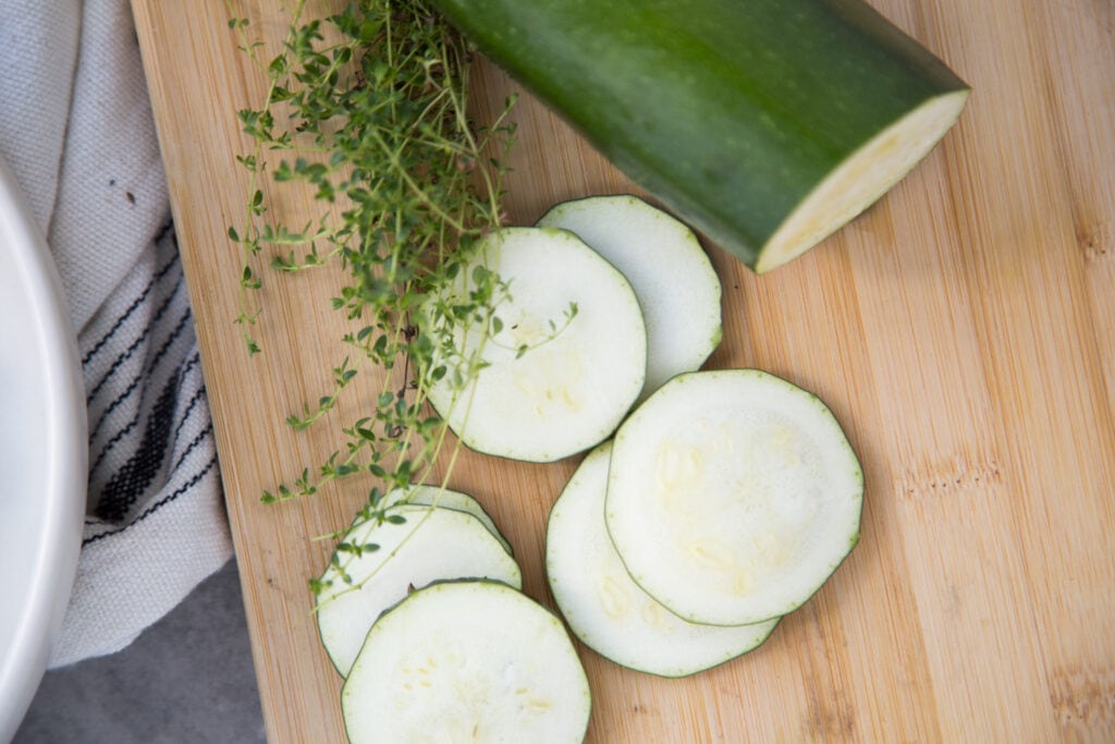 courgettes zucchinis légumes veggies Cinq Fourchettes