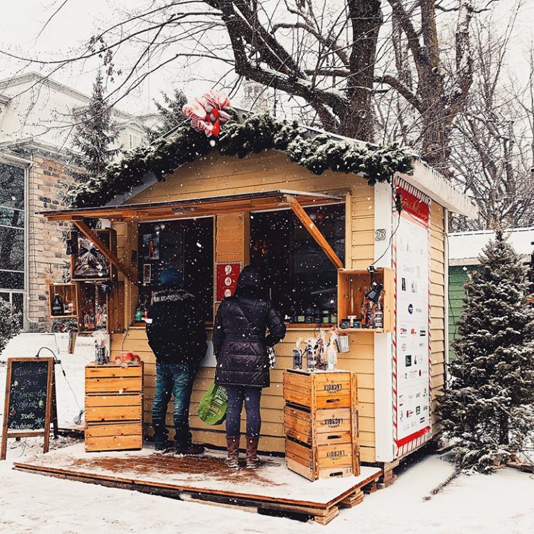 Marché de Noël Québec région Cinq Fourchettes voyage gourmand temps des fêtes