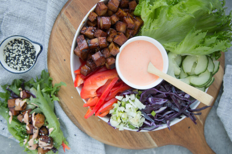 défi manger local teriyaki baluchon tofu recette Cinq Fourchettes