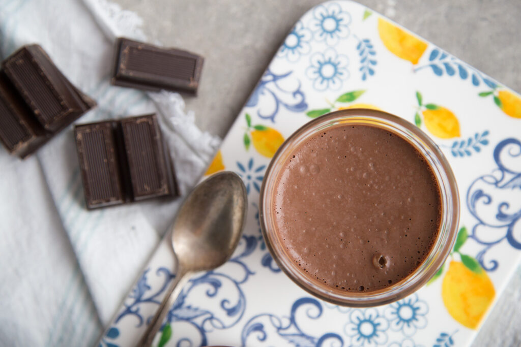 trend mousse chocolat 2 ingrédients recette recipe Cinq Fourchettes