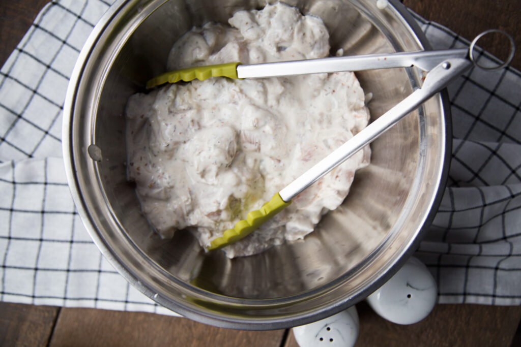 marinade au yogourt style gyros recette recipe Cinq Fourchettes
