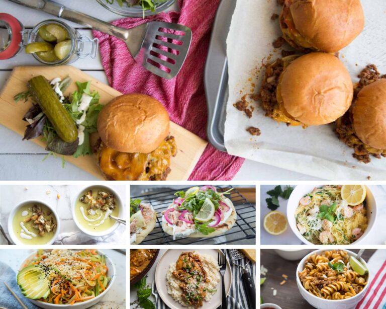 menu de la semaine recettes rabais Cinq Fourchettes