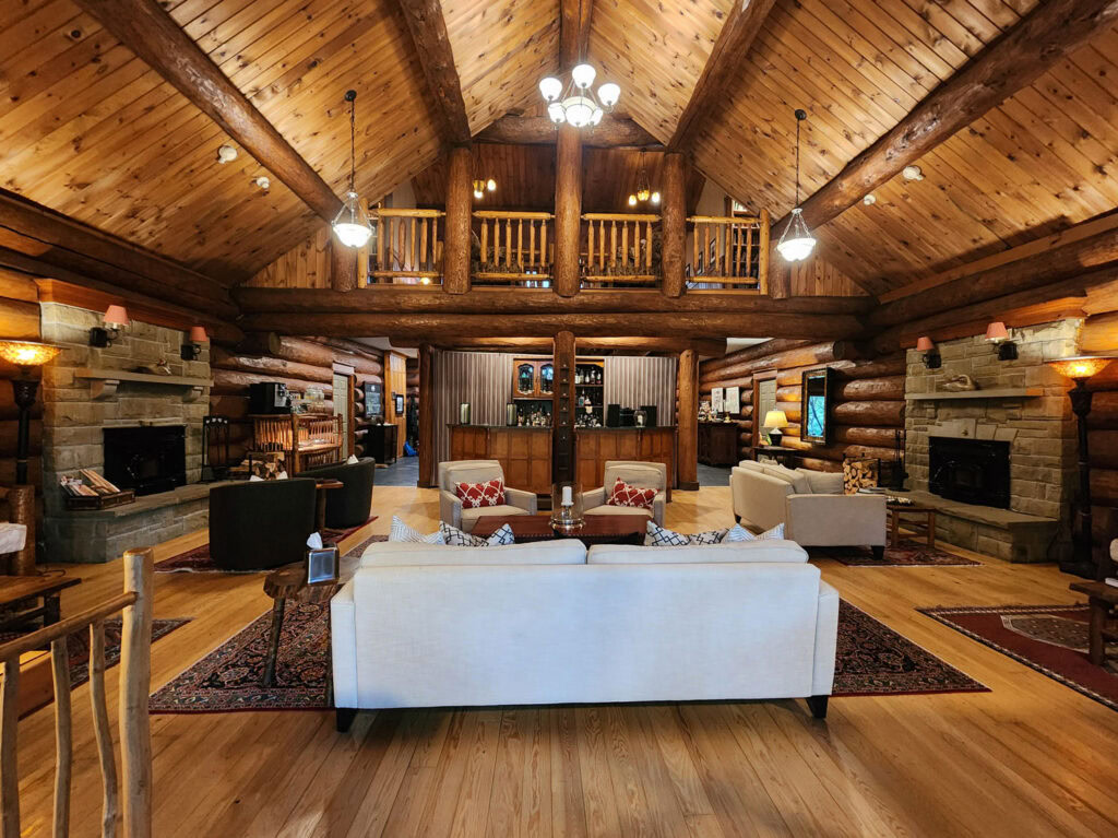 Trout point lodge Cinq Fourchettes Nouvelle Ecosse Nova Scotia