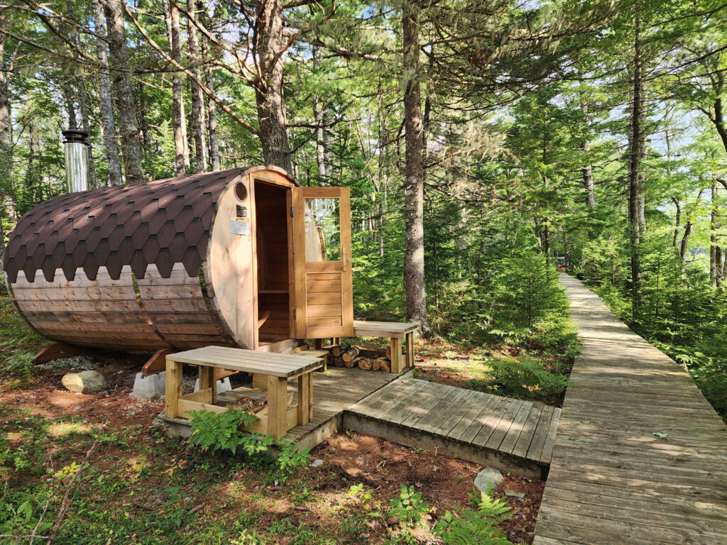 Trout point lodge Cinq Fourchettes Nouvelle Ecosse Nova Scotia