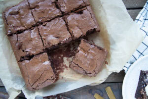 brownies caramel cinq fourchettes recette recipe dessert